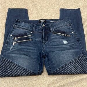 Bebe Dark Blue Skinny Jeans